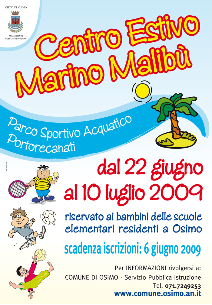 centri estivi al Malib&ugrave; 