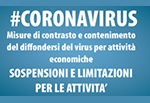 Al momento stai visualizzando LIMITAZIONI PER LE ATTIVITÀ COMMERCIALI E PRODUTTIVE