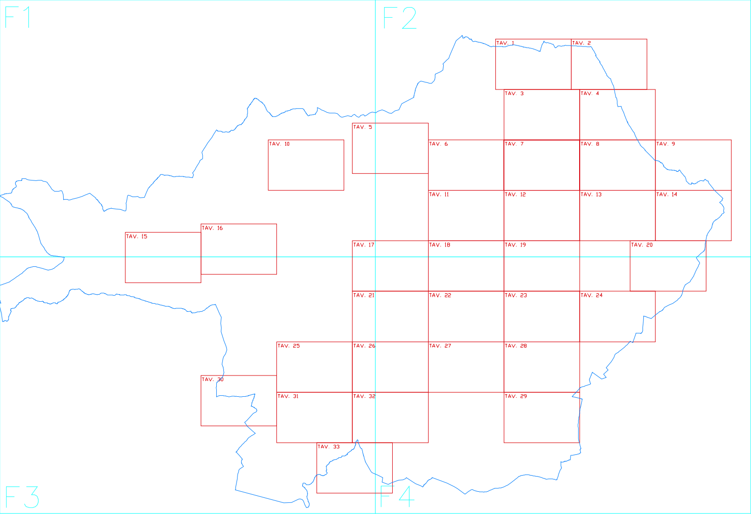 Al momento stai visualizzando RILIEVO AEROFOTOGRAMMETRICO (1999)