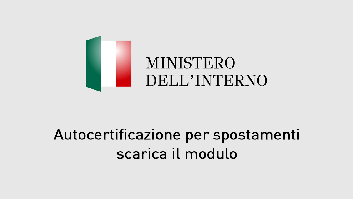 Al momento stai visualizzando Modello di Autocertificazione