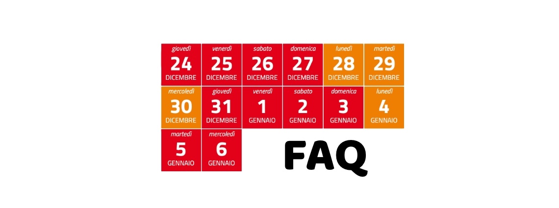 Scopri di più sull'articolo Domande frequenti sul Decreto Natale 2020 – F.A.Q.