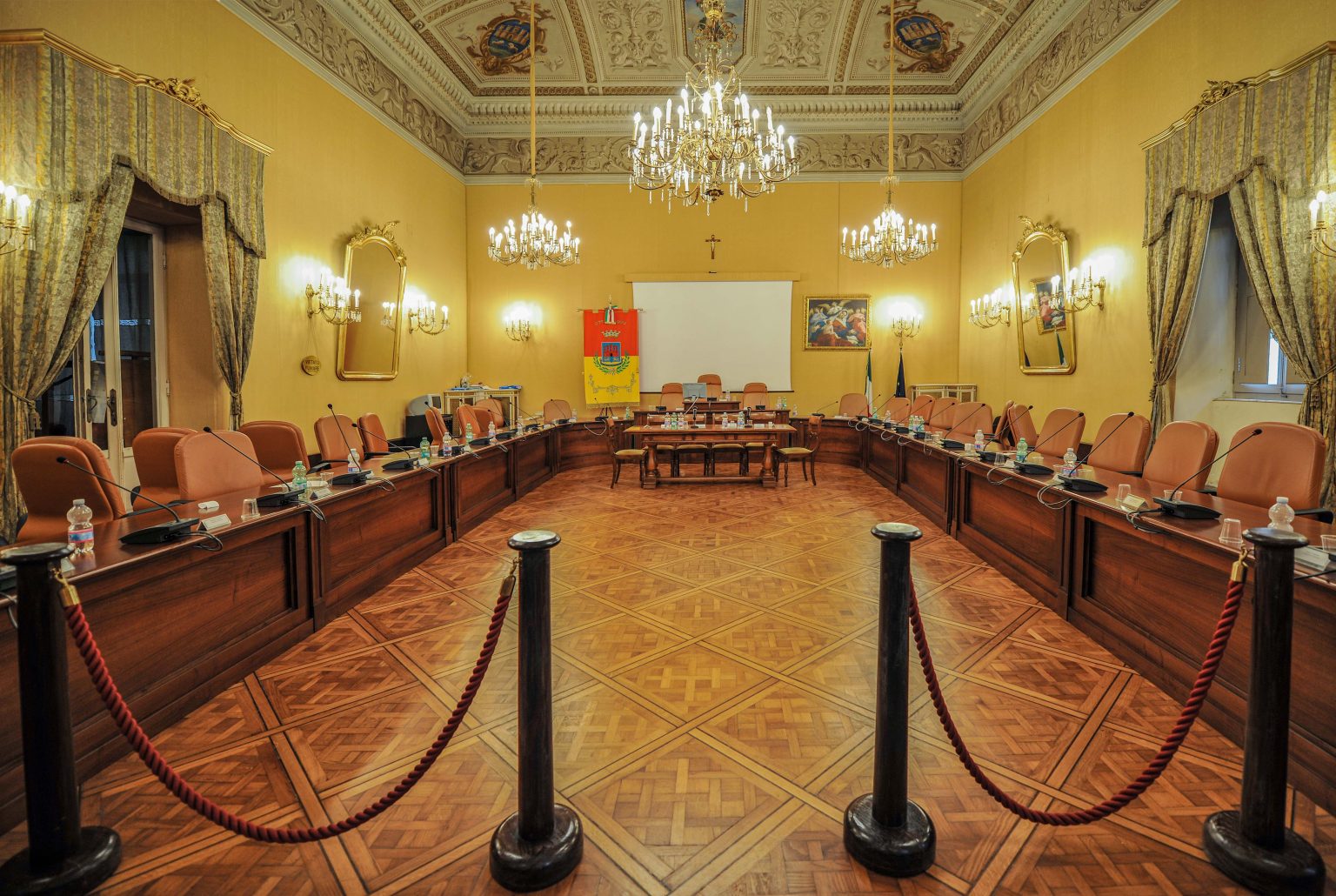 Sala "Gialla" o del "Consiglio Comunale"
