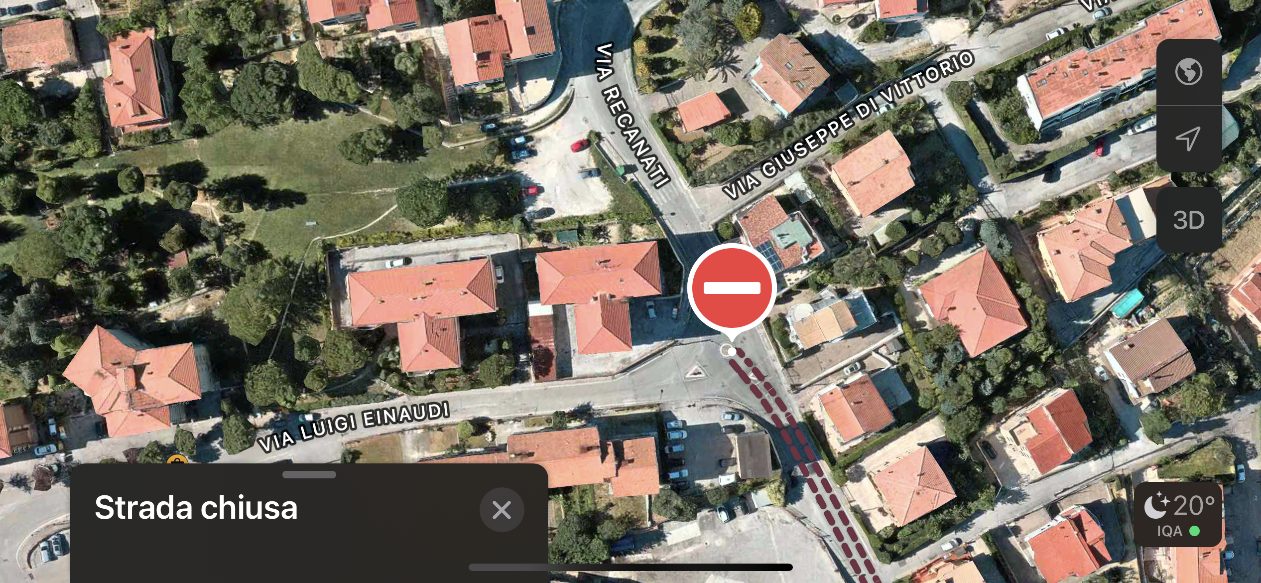 Al momento stai visualizzando MODIFICA VIABILITÀ VIA RECANATI – validità da 3 luglio