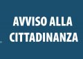 Privato: AVVISO ALLA CITTADINANZA – criticità idrogeologiche