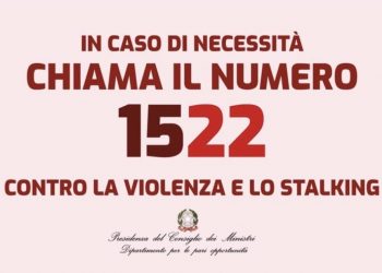 NON SEI SOLA – chiama 1522