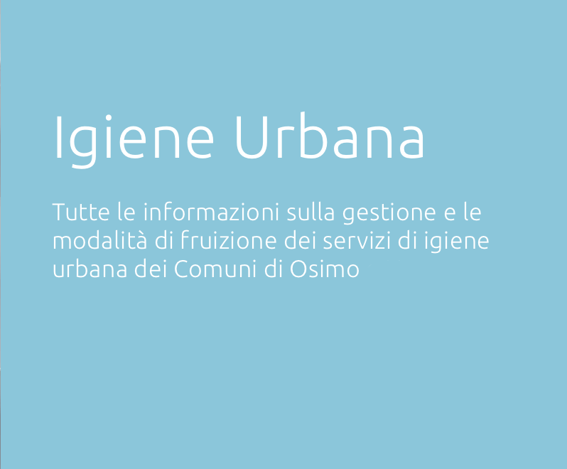 Scopri di più sull'articolo IGIENE URBANA (Astea SpA)