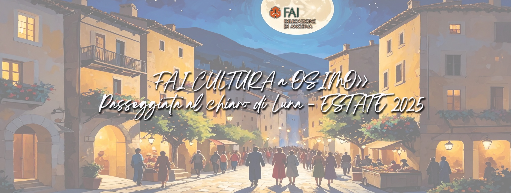 Al momento stai visualizzando Passeggiata al chiaro di luna – 6 agosto