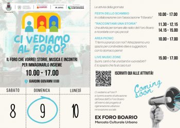 CI VEDIAMO AL FORO?  9 novembre