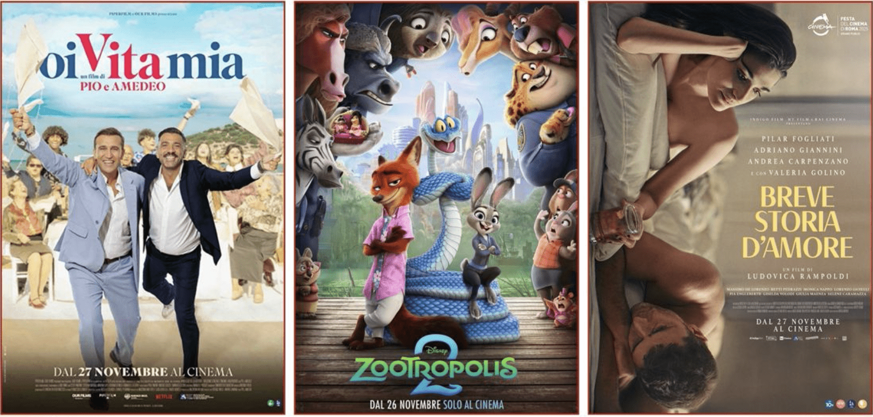 Al momento stai visualizzando CINEMA: Proiezioni dal 4/8 dicembre