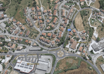 Osimo St.: Chiusura dell’uscita di via Menotti verso Ancona.