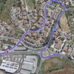 Osimo St.: Chiusura dell’uscita di via Menotti verso Ancona.