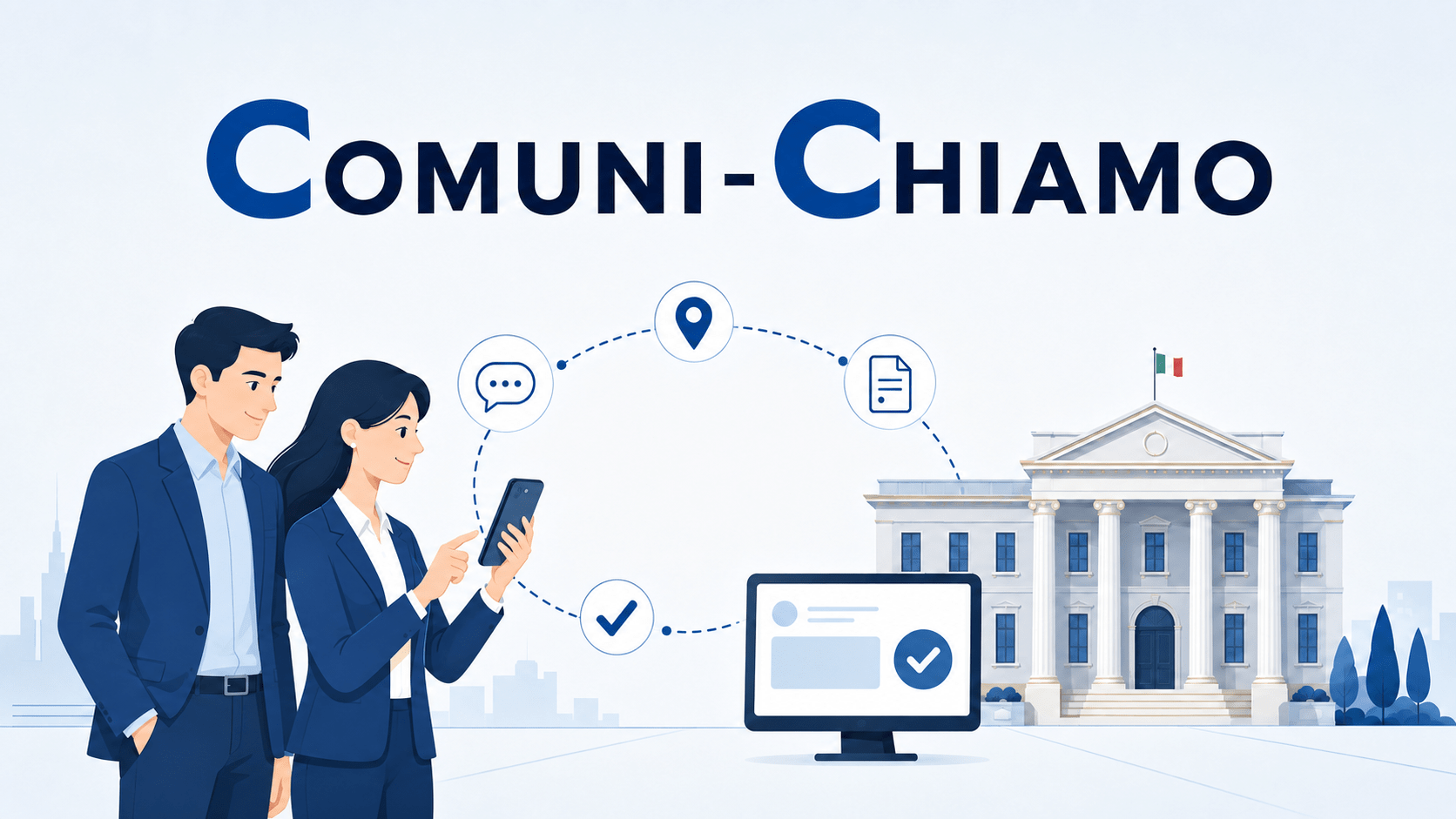 Al momento stai visualizzando “Comuni-Chiamo” Segnalazioni al Comune dal tuo smartphone