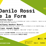 DANILO ROSSI E LA FORM 13 marzo ore 21