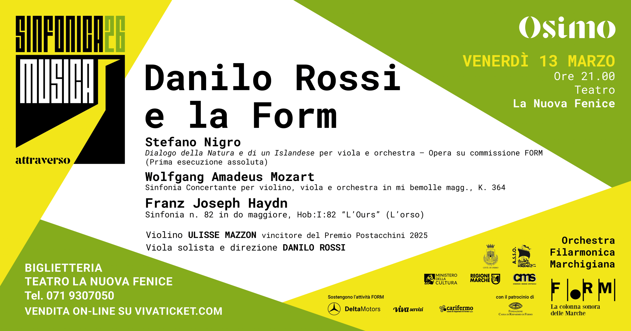 Al momento stai visualizzando DANILO ROSSI E LA FORM 13 marzo ore 21