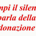 Riempi il silenzio, parla della donazione – 6 giugno