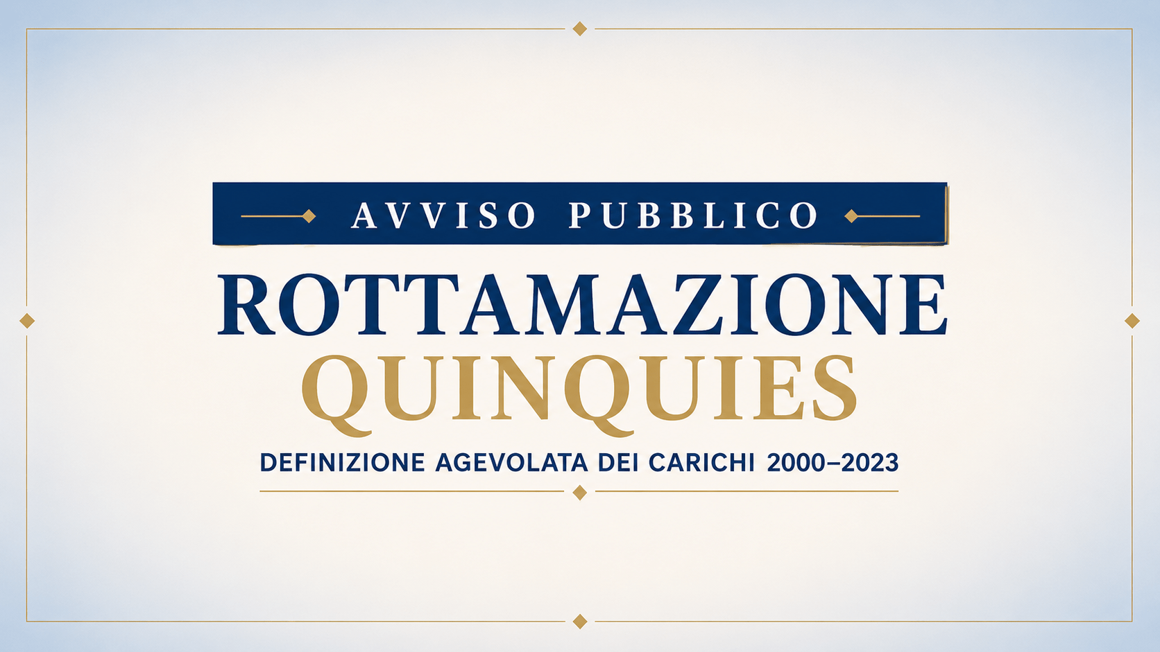 Al momento stai visualizzando ROTTAMAZIONE QUINQUIES