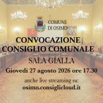 CONVOCAZIONE CONSIGLIO 27 agosto ore 17.30