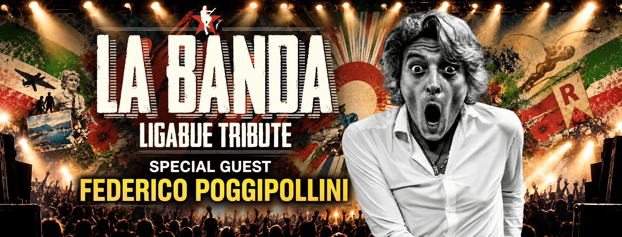 Al momento stai visualizzando LA BANDA – TRIBUTO LIGABUE CON FEDERICO POGGIPOLLINI – 20 settembre