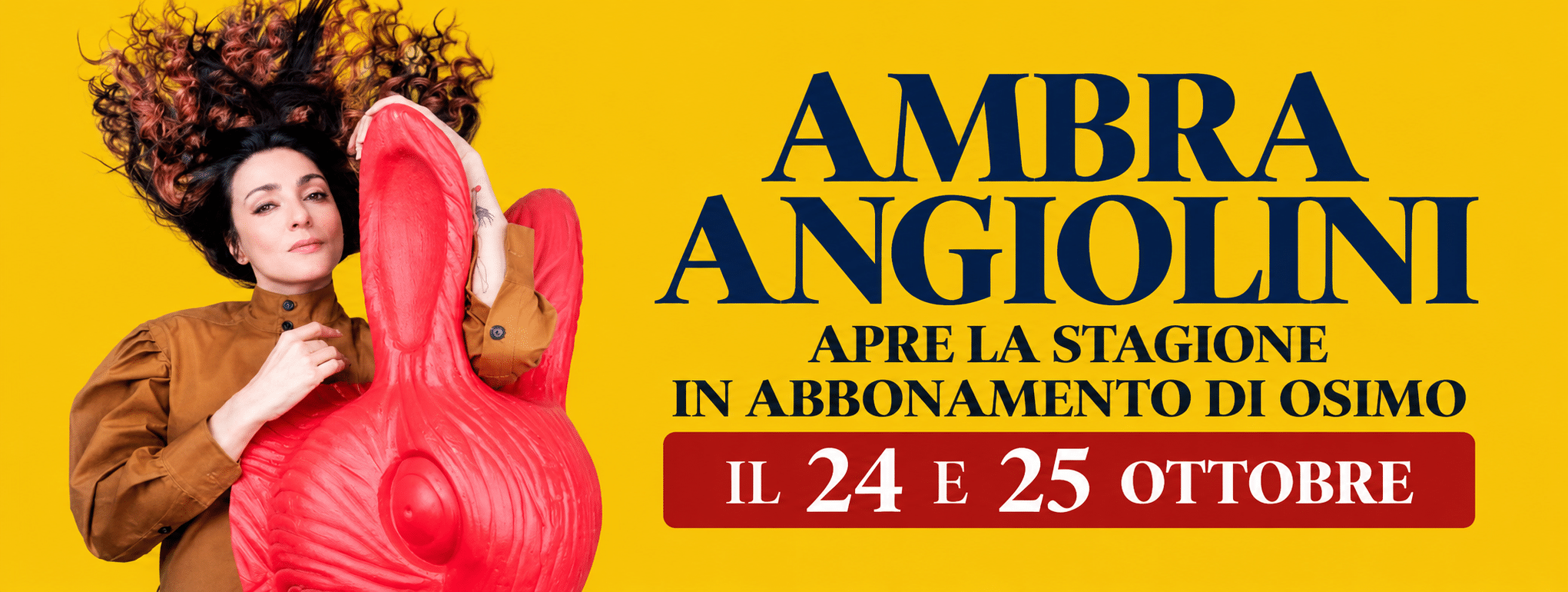 Al momento stai visualizzando AMBRA ANGIOLINI APRE LA STAGIONE IN ABBONAMENTO DI OSIMO IL 24 E 25 OTTOBRE