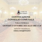 Convocazione Consiglio – 22 ottobre ore 17.30