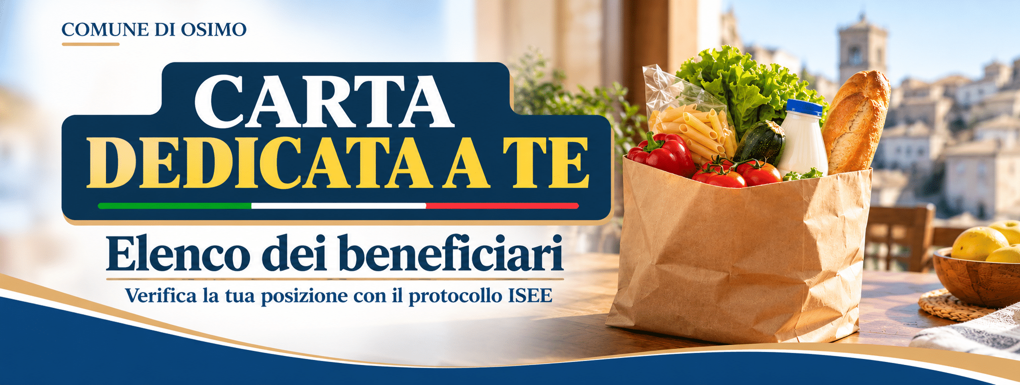 Al momento stai visualizzando Carta “Dedicata a te”: elenco dei beneficiari e modalità di ritiro